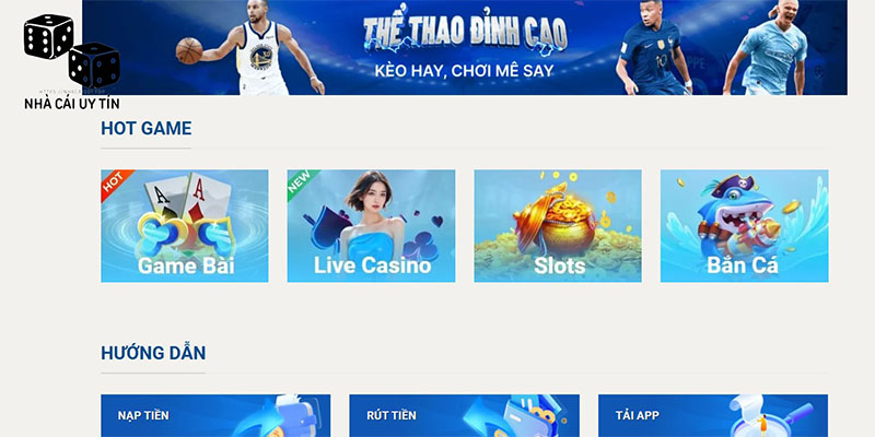 Nhà cái nạp rút nhanh nhất thị trường